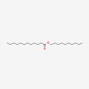 molecular formula C22H44O2 B1606223 Decyl laurate CAS No. 36528-28-6