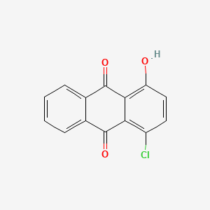 molecular formula C14H7ClO3 B1606226 1-Chloro-4-hydroxyanthraquinone CAS No. 82-42-8