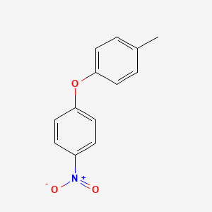 molecular formula C13H11NO3 B1606242 1-methyl-4-(4-nitrophenoxy)benzene CAS No. 3402-74-2