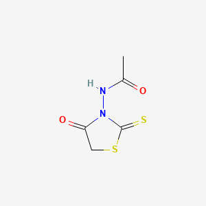 molecular formula C5H6N2O2S2 B1606259 N-Acetylaminorhodanine CAS No. 21633-59-0