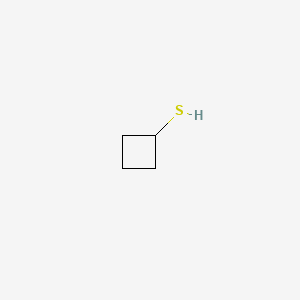 molecular formula C4H8S B1606272 Cyclobutanethiol CAS No. 6861-61-6