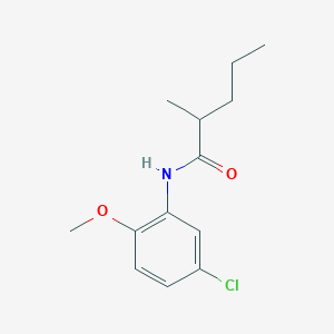 5'-Chloro-2'-methoxy-2-methylvaleranilide