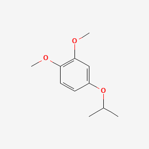 molecular formula C11H16O3 B1606293 4-isopropoxy-1,2-dimethoxybenzene CAS No. 77106-50-4