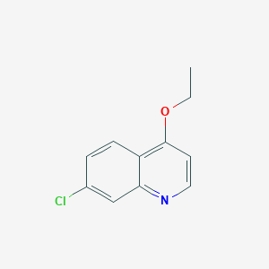 molecular formula C11H10ClNO B1606310 7-Chloro-4-ethoxyquinoline CAS No. 5448-52-2