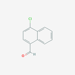 molecular formula C11H7ClO B1606312 4-Chloronaphthalene-1-carbaldehyde CAS No. 5471-26-1