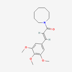 molecular formula C19H27NO4 B1606319 Cinoctramide 