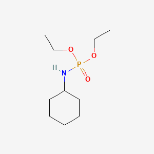 Diethyl cyclohexylaminophosphonate