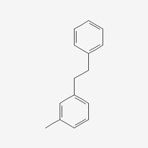 molecular formula C15H16 B1606355 Benzene, 1-methyl-3-(2-phenylethyl)- CAS No. 34403-06-0