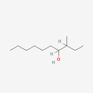 molecular formula C11H24O B1606356 3-Methyl-4-decanol CAS No. 55816-17-6