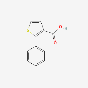molecular formula C11H8O2S B1606359 2-Phenylthiophene-3-carboxylic acid CAS No. 38695-73-7