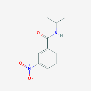 molecular formula C10H12N2O3 B1606363 N-Isopropyl-3-nitrobenzamide CAS No. 50445-53-9