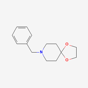 molecular formula C14H19NO2 B1606376 8-Benzyl-1,4-dioxa-8-azaspiro[4.5]decane CAS No. 37943-54-7