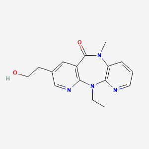 11-Ethyl-8-(2-hydroxyethyl)-5-methyl-5,11-dihydro-6h-dipyrido[3,2-b:2',3'-e][1,4]diazepin-6-one