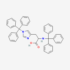 2-(Tritylamino)-3-(1-tritylimidazol-4-yl)propanoic acid