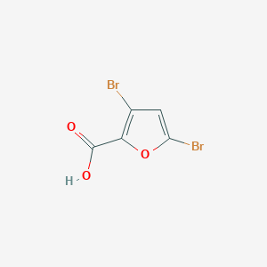 molecular formula C5H2Br2O3 B1606398 3,5-Dibromofuran-2-carboxylic acid CAS No. 32460-08-5