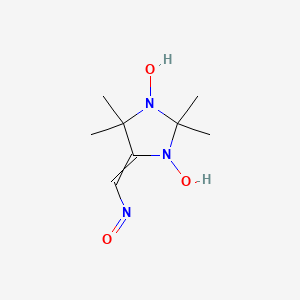 1,3-Dihydroxy-2,2,4,4-tetramethyl-5-(nitrosomethylidene)imidazolidine