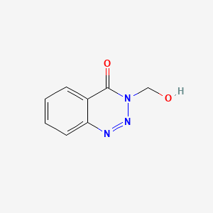 3-(Hydroxymethyl)-1,2,3-benzotriazin-4(3H)-one