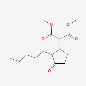 Dimethyl (3-oxo-2-pentylcyclopentyl)malonate