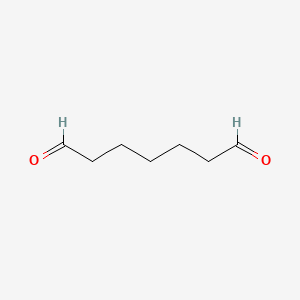 molecular formula C7H12O2 B1606426 Heptanedial CAS No. 53185-69-6