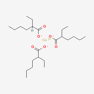 molecular formula C24H45GaO6 B1606430 Gallium 2-ethylhexanoate CAS No. 67969-68-0