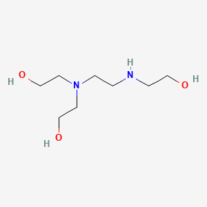 molecular formula C8H20N2O3 B1606433 2,2'-((2-((2-Hydroxyethyl)amino)ethyl)imino)bisethanol CAS No. 60487-26-5
