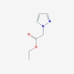 molecular formula C7H10N2O2 B160644 Ethyl 2-(1H-pyrazol-1-yl)acetate CAS No. 10199-61-8