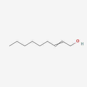 molecular formula C9H18O B1606449 trans-2-Nonen-1-ol CAS No. 22104-79-6