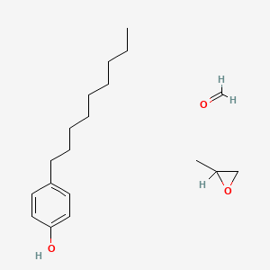 molecular formula C19H32O3 B1606450 formaldehyde;2-methyloxirane;4-nonylphenol CAS No. 37523-33-4