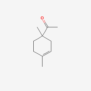 molecular formula C10H16O B1606455 4-Acetyl-1,4-dimethyl-1-cyclohexene CAS No. 43219-68-7