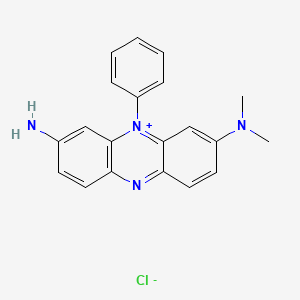 3-Amino-7-(dimethylamino)-5-phenylphenazinium chloride