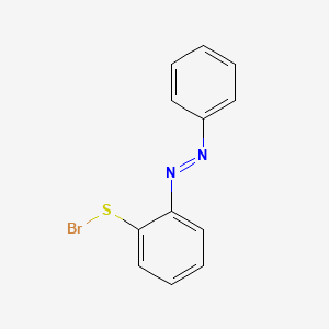 molecular formula C12H9BrN2S B1606471 AZOBENZENE-2-SULFENYL BROMIDE* CAS No. 2849-62-9