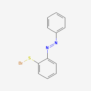 o-(Phenylazo)benzenesulphenyl bromide
