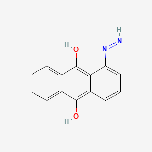 molecular formula C14H10N2O2 B1606486 9,10-Anthracenedione, 1-hydrazino- CAS No. 6407-59-6