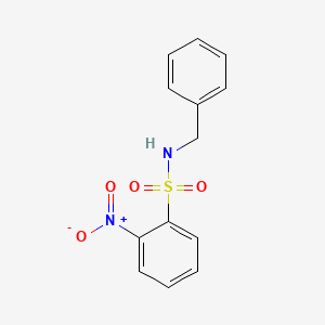 molecular formula C13H12N2O4S B1606502 N-苄基-2-硝基苯磺酰胺 CAS No. 42060-32-2