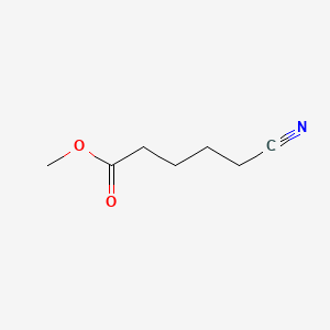 molecular formula C7H11NO2 B1606511 Methyl 5-cyanopentanoate CAS No. 3009-88-9