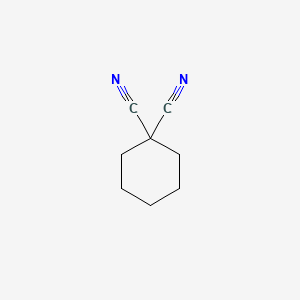 molecular formula C8H10N2 B1606512 1,1-Cyclohexanedicarbonitrile CAS No. 5222-53-7