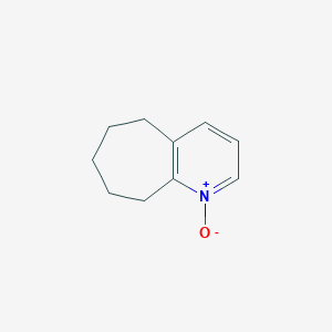 molecular formula C10H13NO B1606515 6,7,8,9-Tetrahydro-5H-cyclohepta[b]pyridine-N-oxide CAS No. 41043-09-8