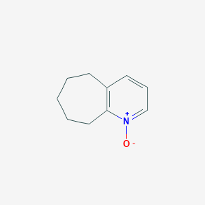 molecular formula C10H13NO B1606515 6,7,8,9-Tetrahydro-5H-cyclohepta[b]pyridine 1-oxide CAS No. 41043-09-8