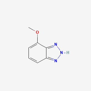 molecular formula C7H7N3O B1606516 4-Methoxy-1H-benzotriazole CAS No. 27799-90-2