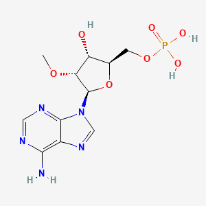 2'-O-methyladenosine 5'-phosphate
