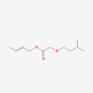 molecular formula C11H20O3 B1606526 Buten-2-yl (3-methylbutoxy)acetate CAS No. 72894-11-2