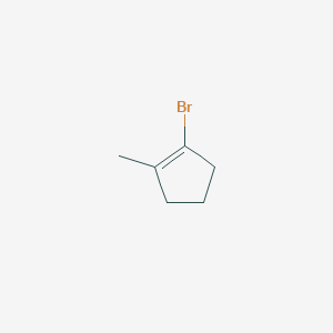 molecular formula C6H9Br B160654 1-Methyl-2-bromo-1-cyclopentene CAS No. 133302-95-1