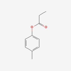 molecular formula C10H12O2 B1606551 Propanoic acid, 4-methylphenyl ester CAS No. 7495-84-3