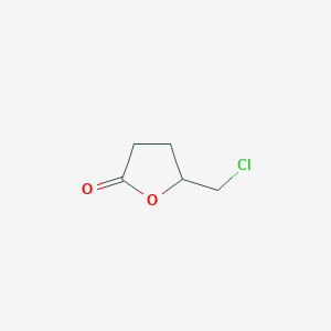 molecular formula C5H7ClO2 B1606561 5-(Chloromethyl)dihydrofuran-2(3h)-one CAS No. 39928-72-8
