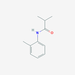 molecular formula C11H15NO B1606565 o-Isobutyrotoluidide CAS No. 55577-63-4