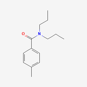molecular formula C14H21NO B1606566 4-Methyl-n,n-dipropylbenzamide CAS No. 5448-37-3