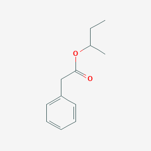 molecular formula C12H16O2 B1606567 Sec-butyl phenylacetate CAS No. 5436-58-8