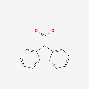 molecular formula C15H12O2 B1606568 methyl 9H-fluorene-9-carboxylate CAS No. 3002-30-0