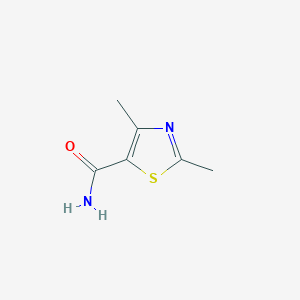 molecular formula C6H8N2OS B1606573 2,4-Dimethyl-1,3-thiazole-5-carboxamide CAS No. 66806-33-5