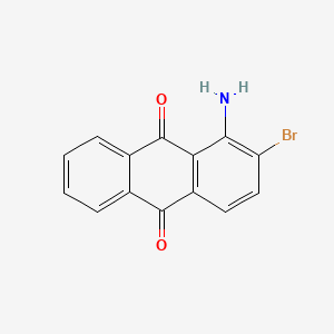 molecular formula C14H8BrNO2 B1606574 1-Amino-2-bromoanthraquinone CAS No. 3300-23-0